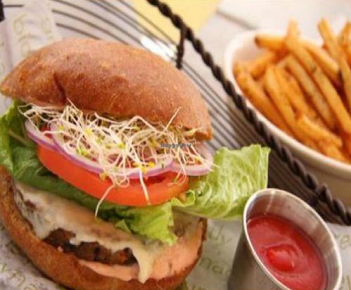 Vegan big macro at M Cafe in Los Angeles