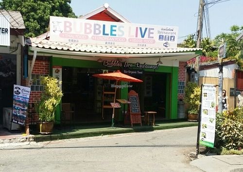 shop front at Bubbles Live in Chiang Mai