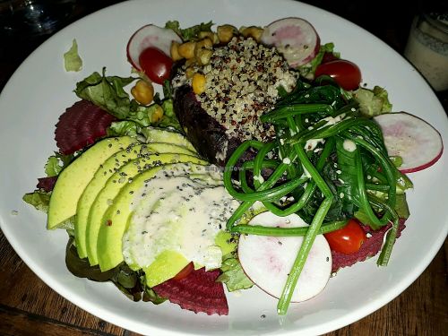 Sweet Potato Buddha Bowl at Bubbles Live in Chiang Mai