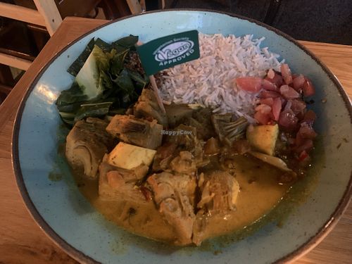Brazilian curry.   at Las Iguanas in Cambridge
