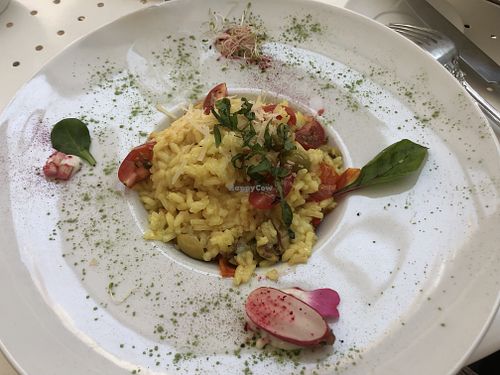 Risotto at Un Piano dans la Theiere in Orleans