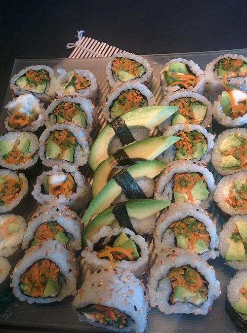 Vegan Sushi! at Sushi Board in Ushuaia