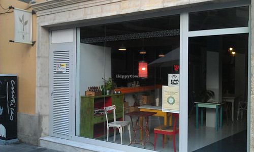 The front at La Hierba Luisa Cocina de la Huerta in Gran Canaria