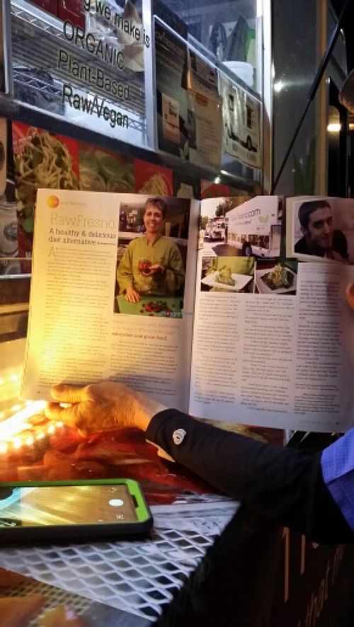 Articles On Display You'll Want To Read. at Raw Fresno in Fresno