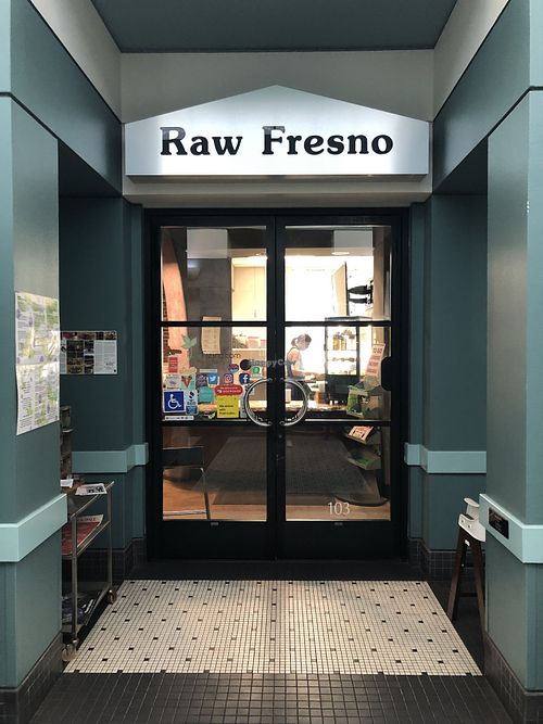 Entrance   at Raw Fresno in Fresno