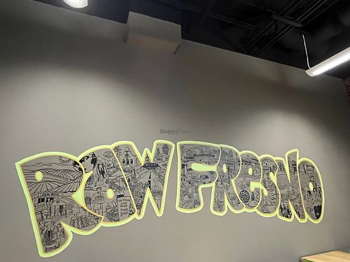 Wall Decoration at Raw Fresno in Fresno