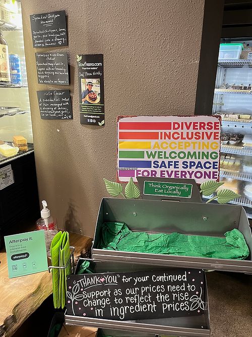 Welcome at Raw Fresno in Fresno