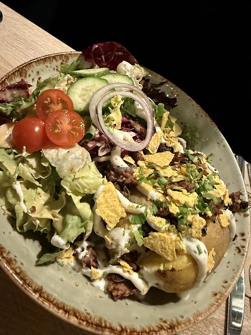 salad  at My Heart Beats Vegan in Karlsruhe