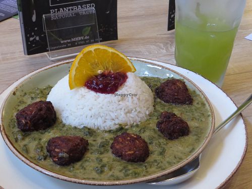 Spinat Masala Jaipur at My Heart Beats Vegan in Karlsruhe