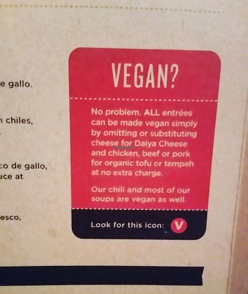 Best thing ever! at Laughing Planet Cafe - Belmont in Portland