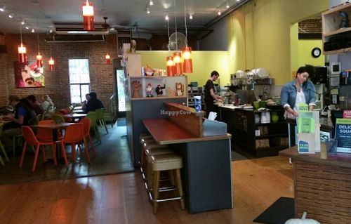 inside at Laughing Planet Cafe - Belmont in Portland