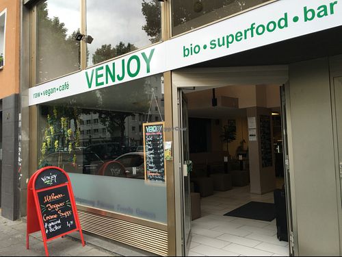 outside at Venjoy in Cologne