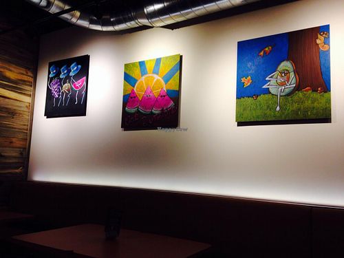 Looking good at Native Foods Cafe in Falls Church