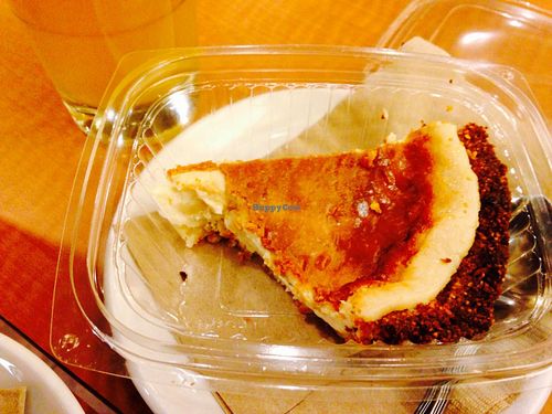 Key lime pie at Native Foods Cafe in Falls Church