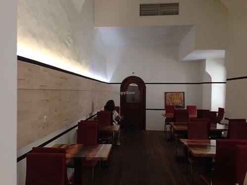 seating at Front Food in Linz