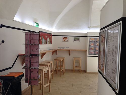 seating at Front Food in Linz