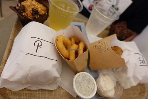 Whole tray of wonderful treats! Everything was heavenly good!  at Front Food in Linz