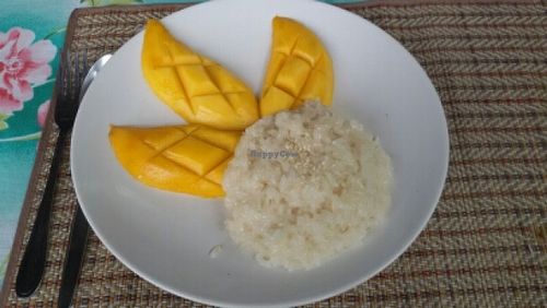 sticky rice with mango at O2 in Koh Chang