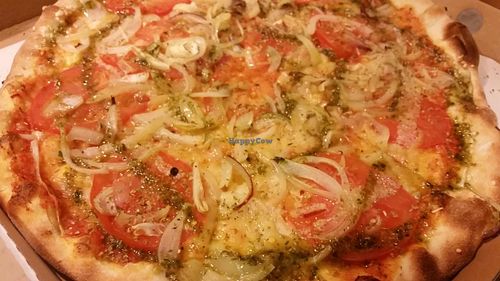 vegan pizza at Vegan Pizza in Warsaw