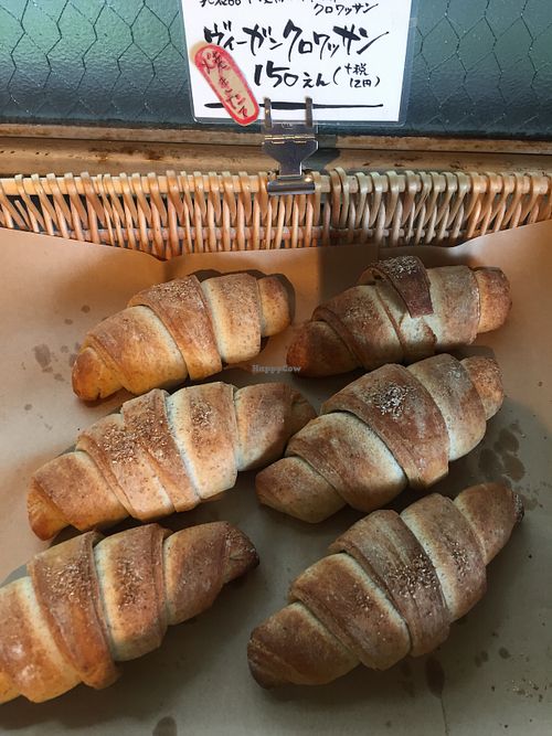 Vegan croissant!! at Ameen's Oven in Nishinomiya