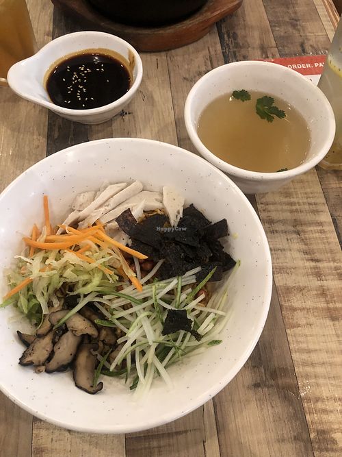 Sarawak noodle mala at Nature Cafe 自然疏食 - The Aperia in Central Singapore