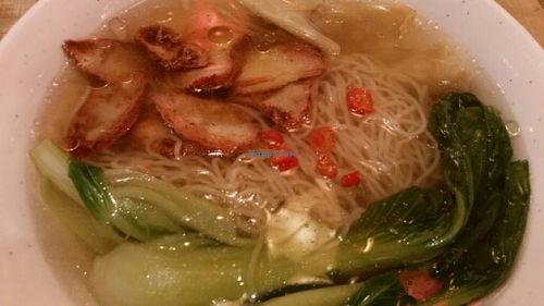 wanton soup noodles  at Nature Cafe 自然疏食 - The Aperia in Central Singapore