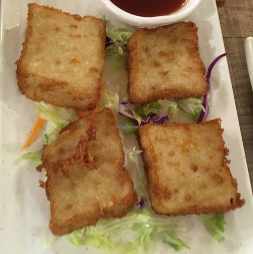 Fried carrot cake at Nature Cafe 自然疏食 - The Aperia in Central Singapore