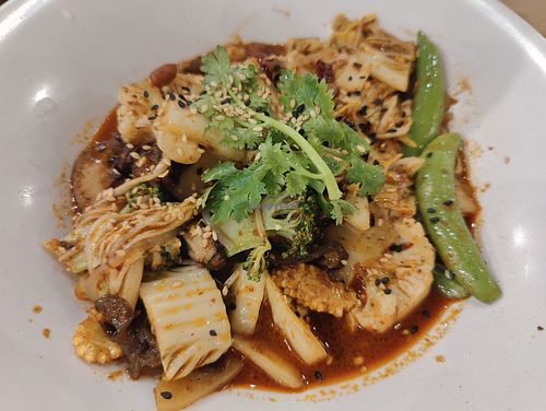 Mala fragrant pot at Nature Cafe 自然疏食 - The Aperia in Central Singapore