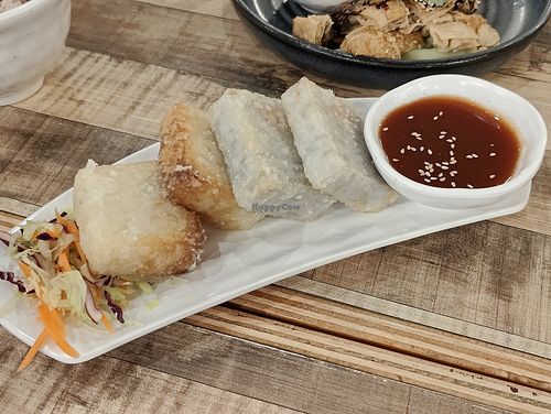 Fried carrot cake at Nature Cafe 自然疏食 - The Aperia in Central Singapore