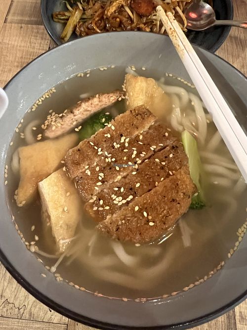 Udon no chilli 8/10  at Nature Cafe 自然疏食 - The Aperia in Central Singapore