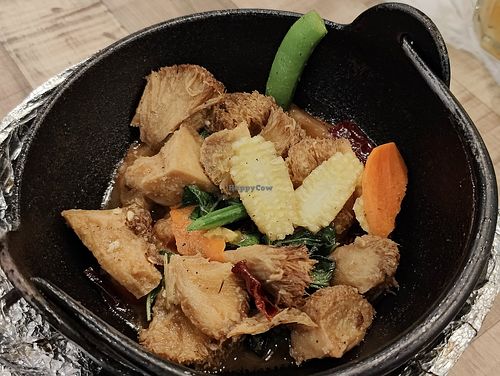 Monkey Head Mushroom 三杯猴头菇 at Nature Cafe 自然疏食 - The Aperia in Central Singapore