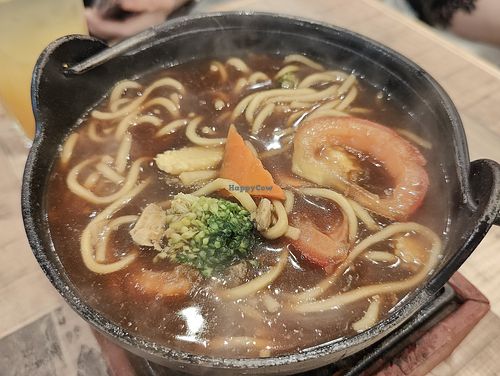 Hot Pot Beef Noodle 锅仔牛肉面 at Nature Cafe 自然疏食 - The Aperia in Central Singapore