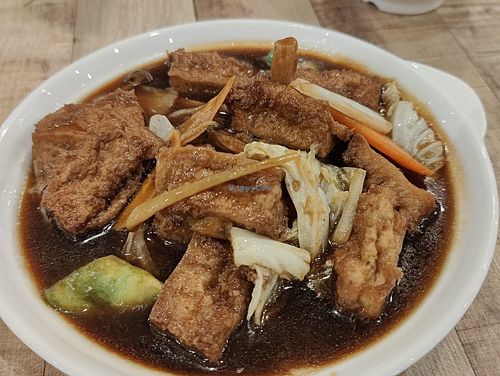 claypot tofu at Nature Cafe 自然疏食 - The Aperia in Central Singapore