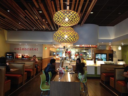 inside at Veggie Grill by Next Level in Pasadena