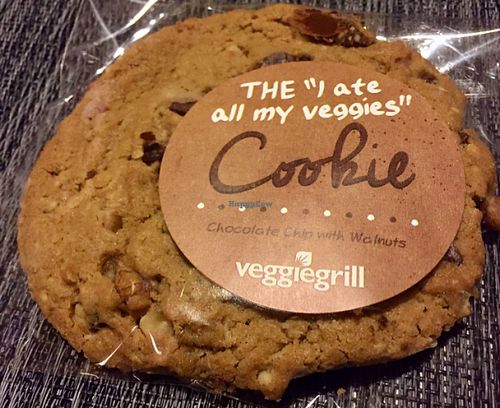 chocolate chip cookie with walnuts  at Veggie Grill by Next Level in Pasadena