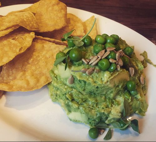 Spring Pea Guacamole  at Veggie Grill by Next Level in Pasadena