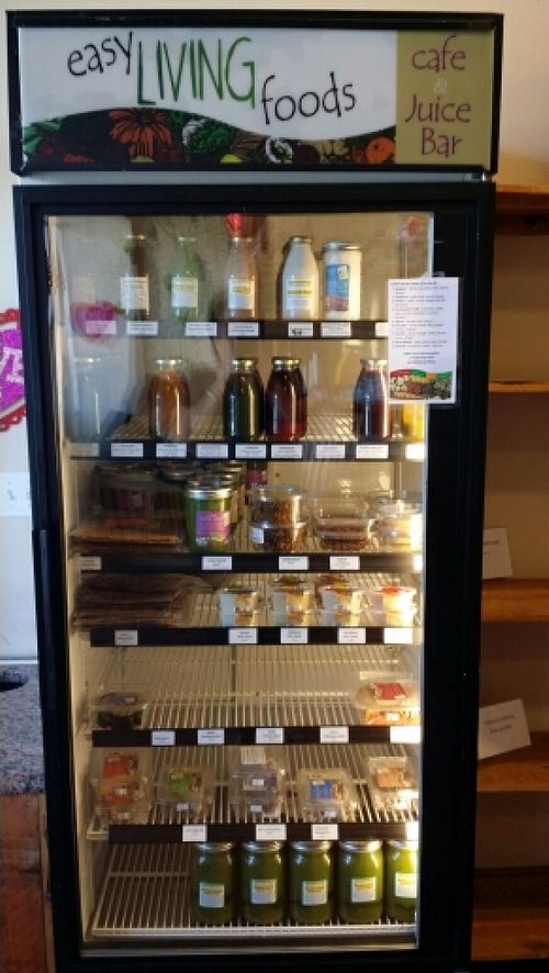 The Refridgerated Offerings at Easy Living Foods in Novato