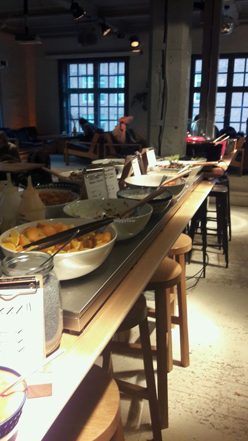 lunch buffet at ONDA in Helsinki