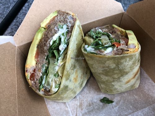 Twilight Zone Wrap! My favorite !  at The Co-op Cafe in Erie