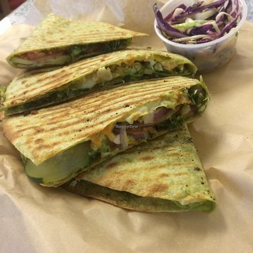 California Quesadilla at the Co-op at The Co-op Cafe in Erie