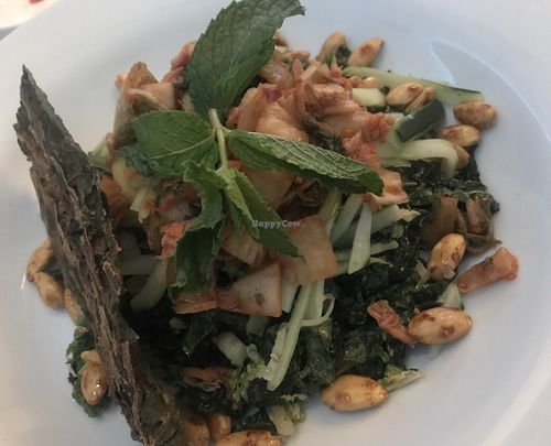 Sea Kale salad at Au Lac - DTLA in Los Angeles