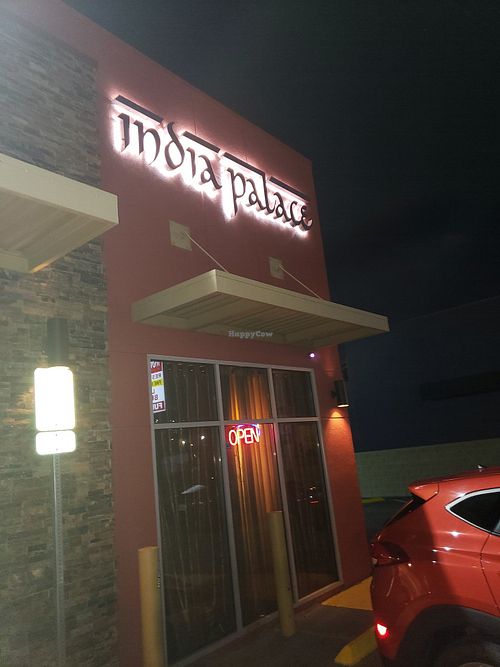 Front door at India Palace in Las Vegas