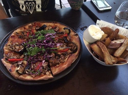   at Vege Rama in West End