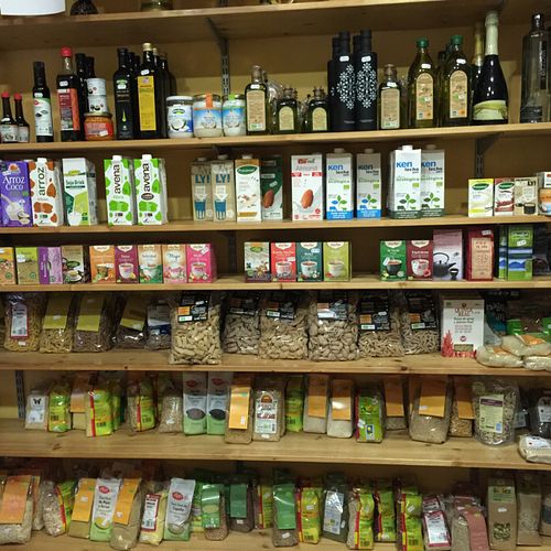good selection of healthy nut mylks at Etenoha in Torremolinos