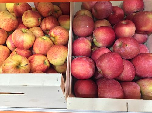 local organic apples!! at Etenoha in Torremolinos