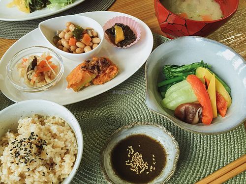Lunch Menu at Natural Food Store Farm in Fukuoka