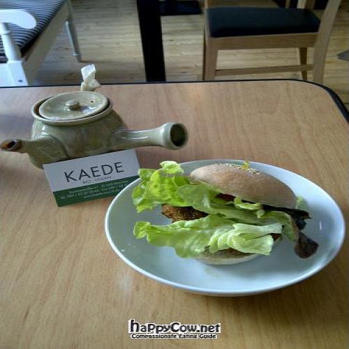 The little burger is so delicious! I'm really satisfied with the taste. at Kaede in Munich