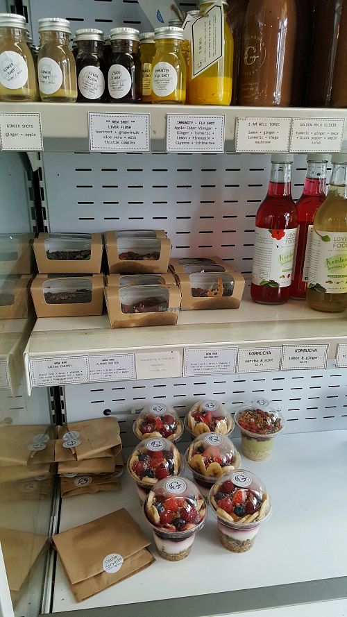 shots and sweet things at The Garden in Hale