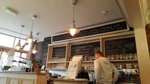 counter at The Garden in Hale