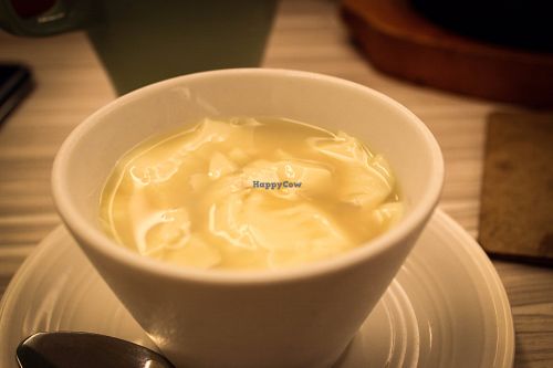 silken tofu dessert at Rice Revolution 呷米 - Jiā Mǐ in Taipei